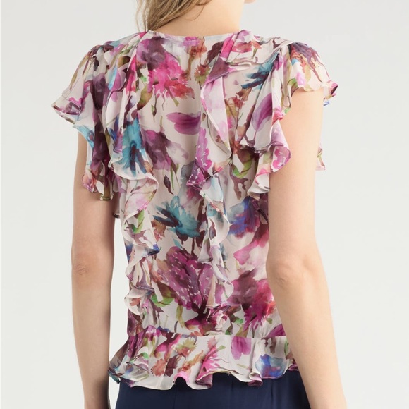 Jason Wu Ruffle Top, NWT, size Small - Picture 3 of 11